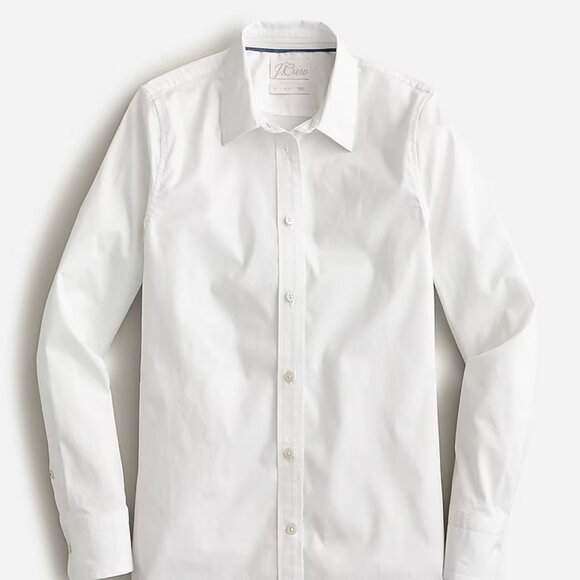 J Crew Slim-fit stretch cotton poplin shirt - Picture 1 of 5